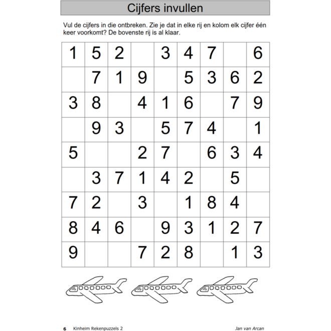 Rekenpuzzels 2 (5 stuks)