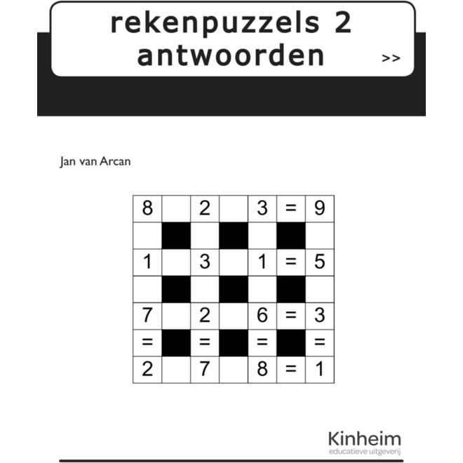 Rekenpuzzels 2 antwoorden