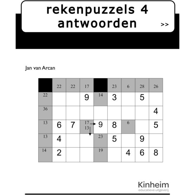 Rekenpuzzels 4 antwoorden