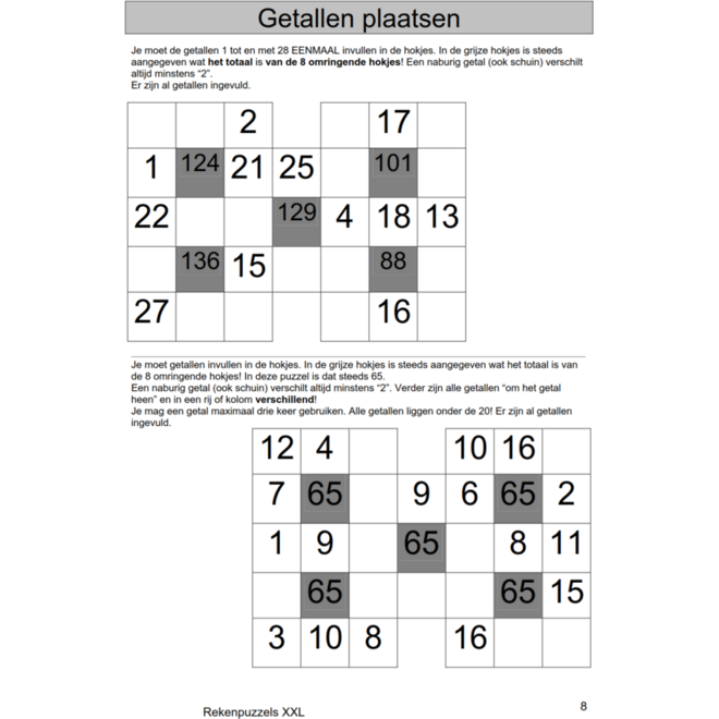 Rekenpuzzels XXL