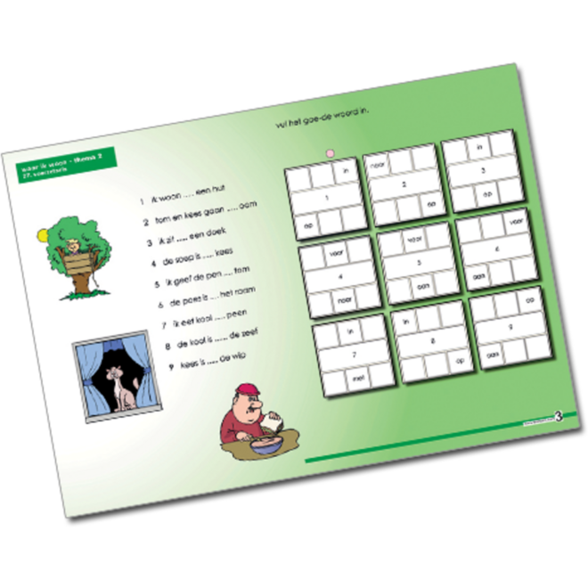 Taalkaarten groep 3 (set van 120 kaarten)