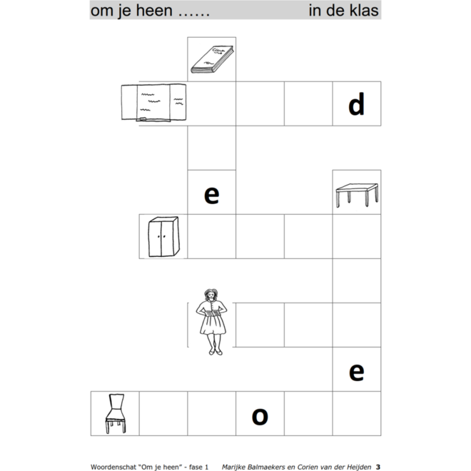 Woordenschat fase 1 (5 stuks)
