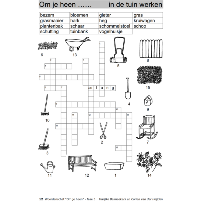 Woordenschat fase 3