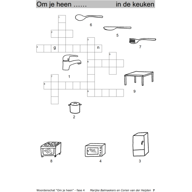 Woordenschat fase 4 (5 stuks)