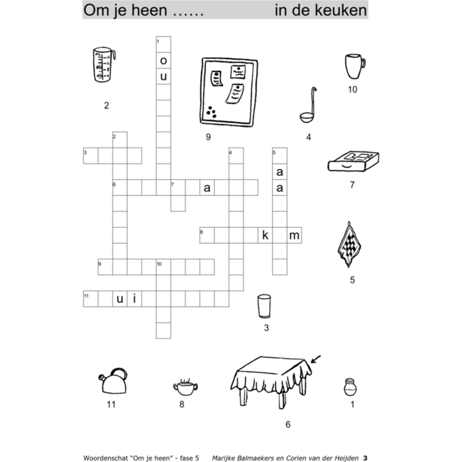 Woordenschat fase 5 (5 stuks)