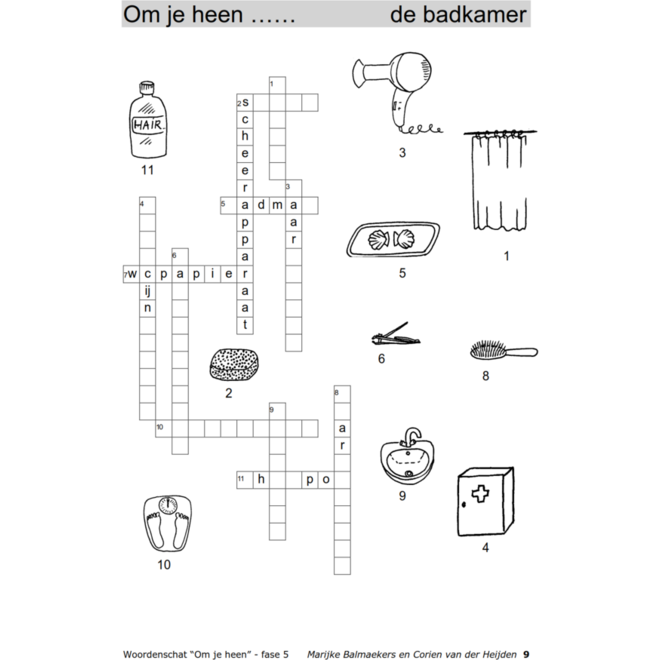 Woordenschat fase 5 (5 stuks)