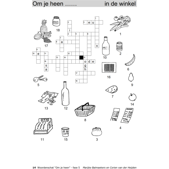 Woordenschat fase 5 (5 stuks)