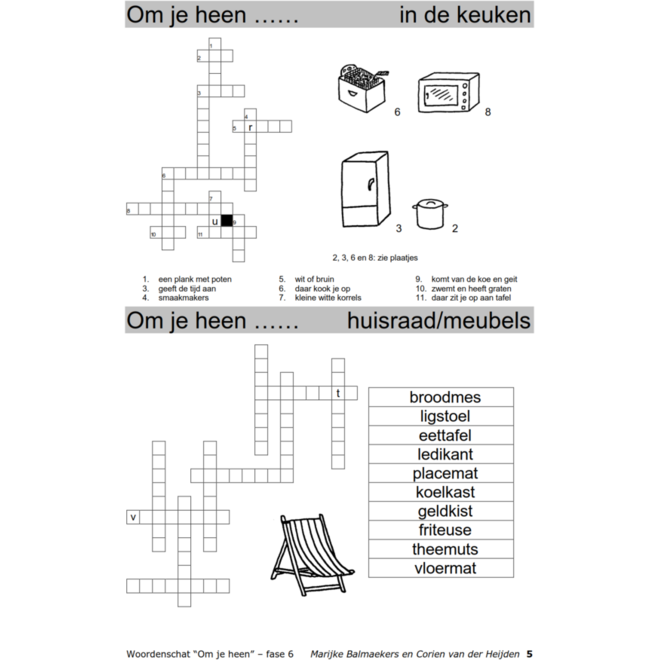 Woordenschat fase 6 (5 stuks)