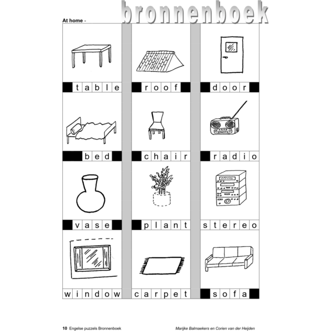 Engelse puzzels bronnenboek (5 stuks)