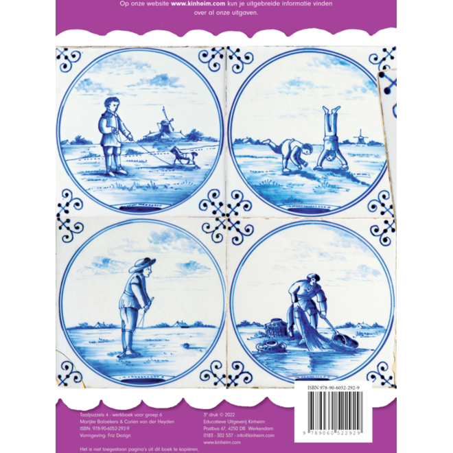 Taalpuzzels 4 groep 6 (5 stuks)