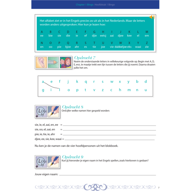 Blokboek Engels A (5 stuks)