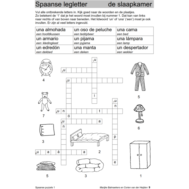 Spaanse puzzels 1 (5 stuks)