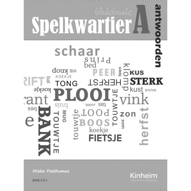 Blokboek spelkwartier A groep 3 - 4 antwoorden