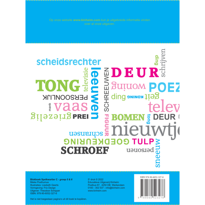 Blokboek spelkwartier C groep 5 - 6