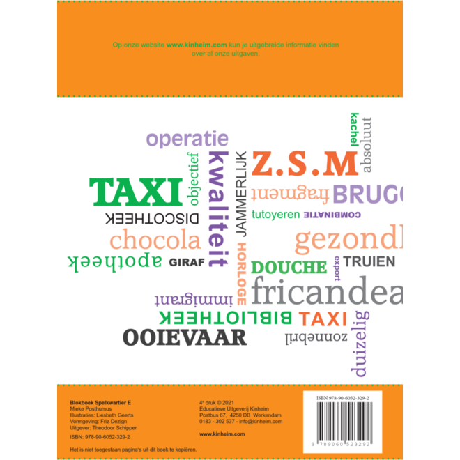 Blokboek spelkwartier E groep 7 - 8 (5 stuks)