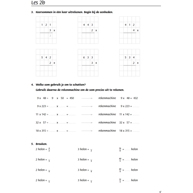 Blokboek rekenen groep 7