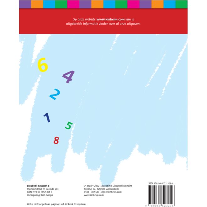 Blokboek rekenen groep 8 (5 stuks)