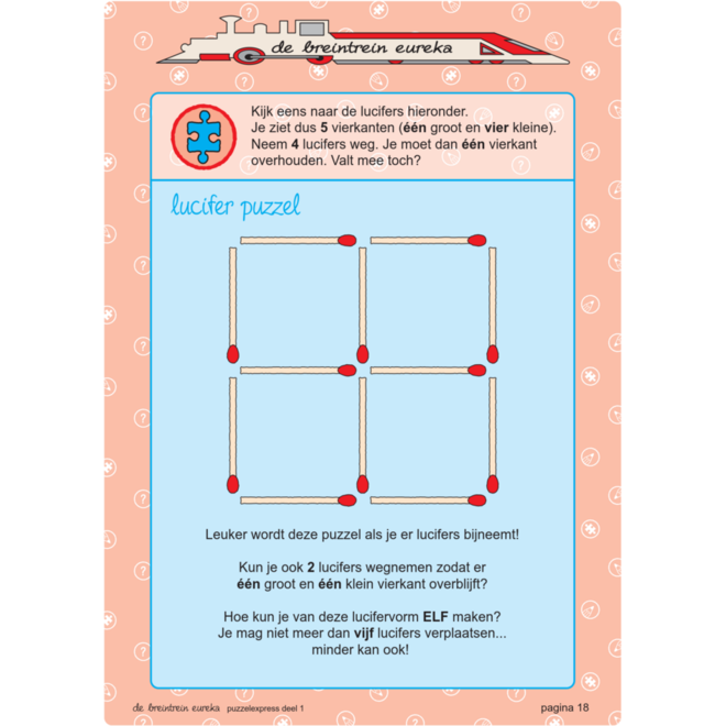 De breintrein eureka 1 groep 1-2
