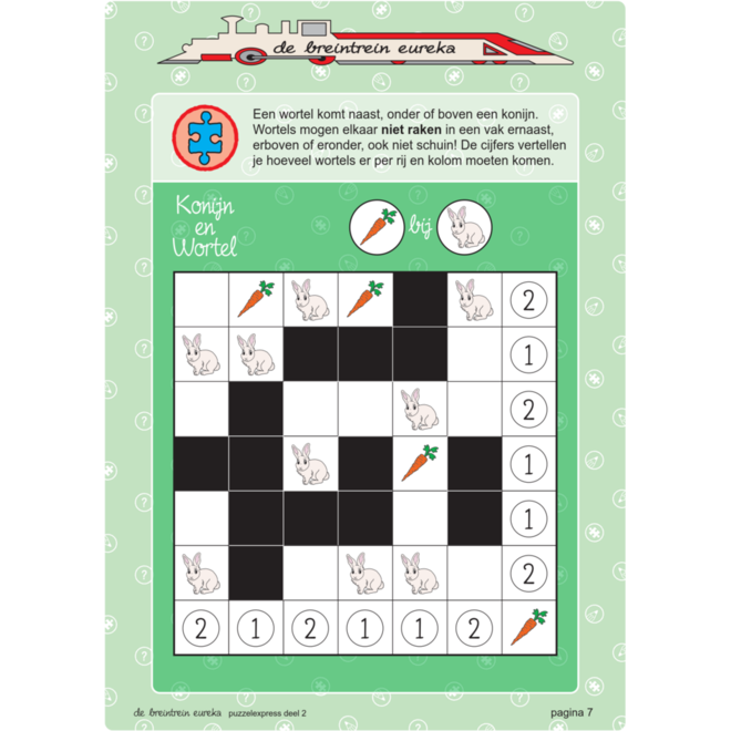 De breintrein eureka 2 groep 2-3 (5 stuks)