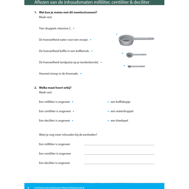 Kerndoeltrainer Meten & Meetkunde B (5 stuks)