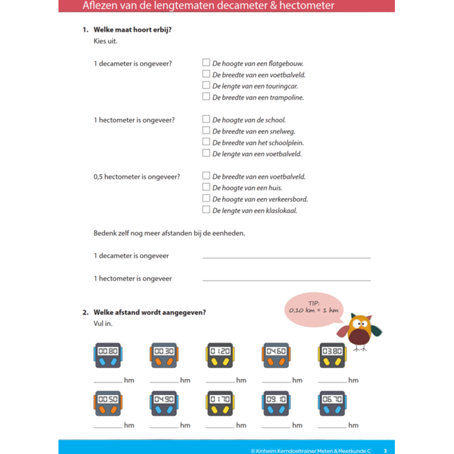 Kerndoeltrainer Meten & Meetkunde C (5 stuks)
