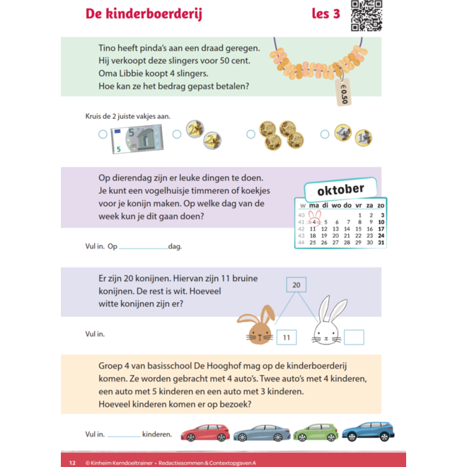 Kerndoeltrainer Redactiesommen & Contextopgaven A (5 stuks)
