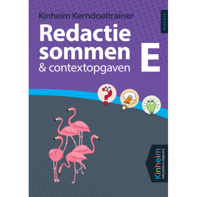 Kerndoeltrainer Redactiesommen & Contextopgaven E (5 stuks)