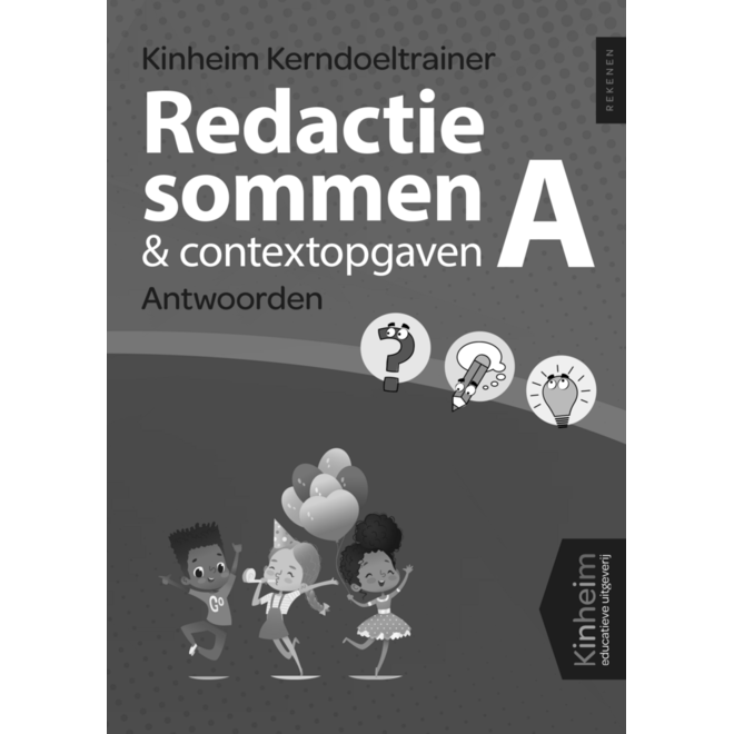 Kerndoeltrainer Redactiesommen & Contextopgaven A antwoorden