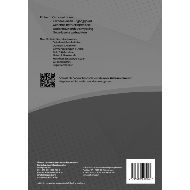 Kerndoeltrainer Redactiesommen & Contextopgaven C antwoorden