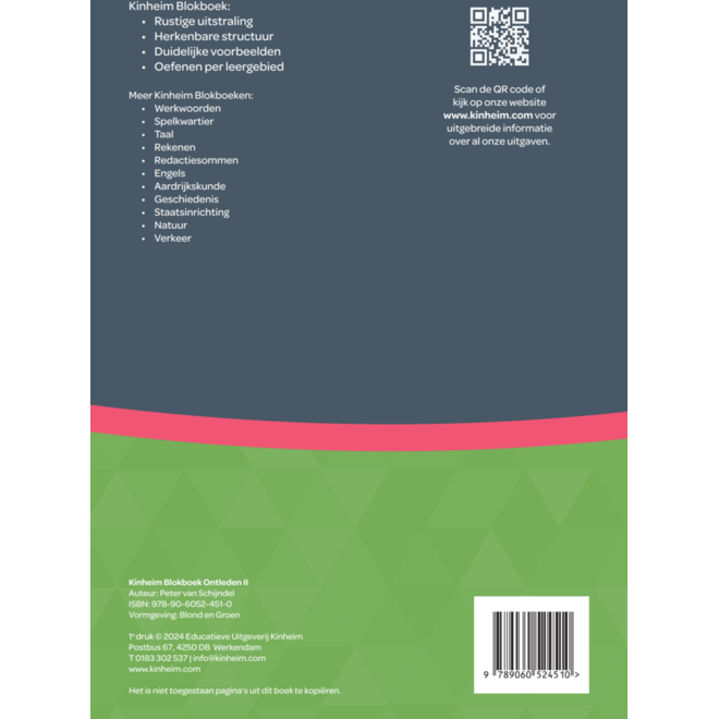 Blokboek Ontleden II