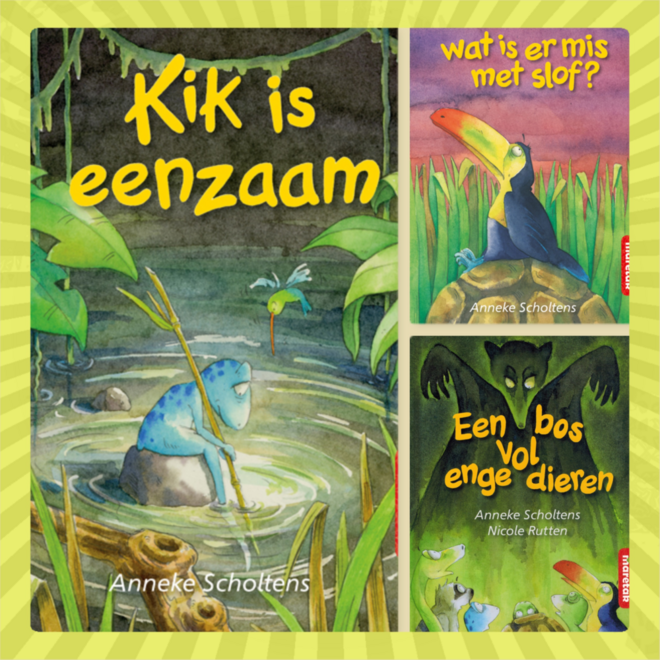 Boemerang Kik en zijn vrienden, 3 delen