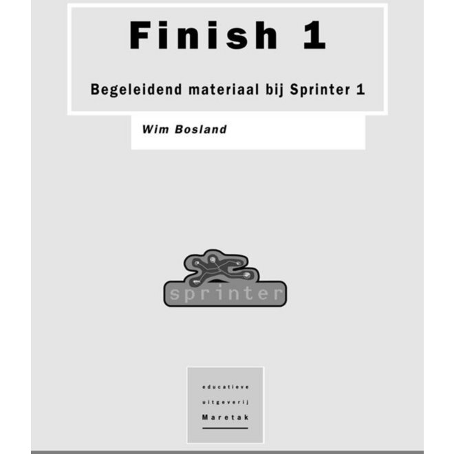 Sprinter finish bij serie 1