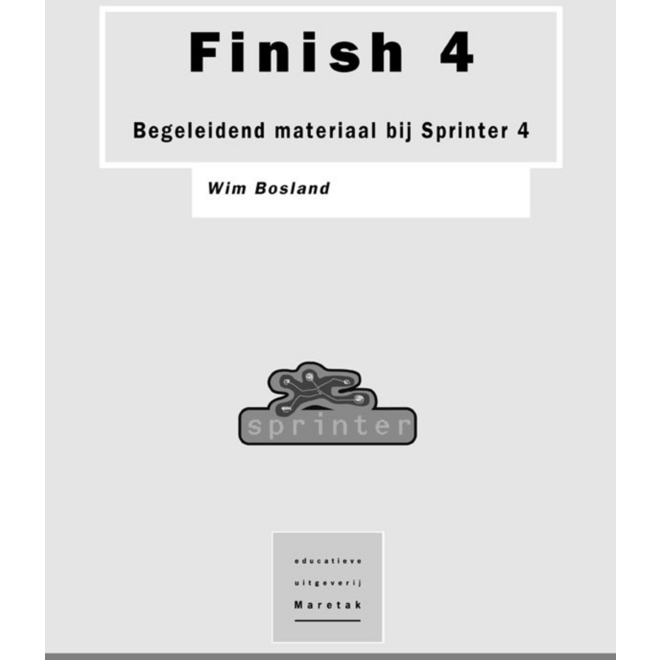 Sprinter finish bij serie 4