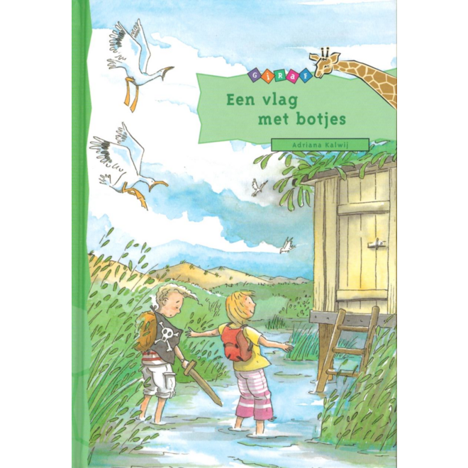 Vlag met botjes- avi E4 (Giraf 3)