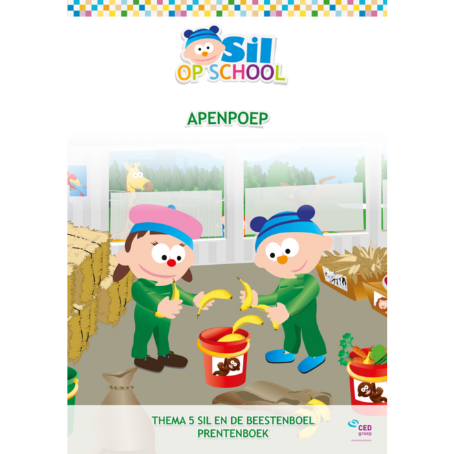 Sil op school Prentenboek  Apenpoep