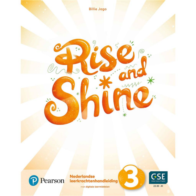 Rise and Shine Level 3 Handleiding met toegangscode voor English Portal