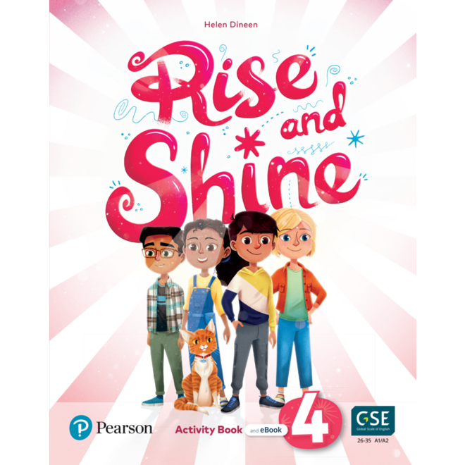 Rise and Shine Level 4 werkboek met toegangscode voor English Portal