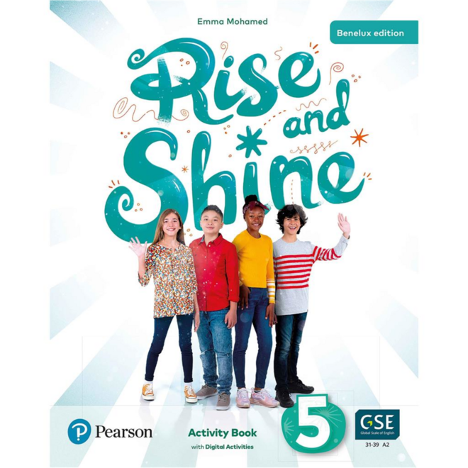 Rise and Shine Level 5 werkboek met toegangscode voor English Portal
