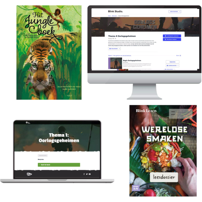 Blink Lezen Leerpakket LEERLING combinatiegroep 6/7 - jaar 2