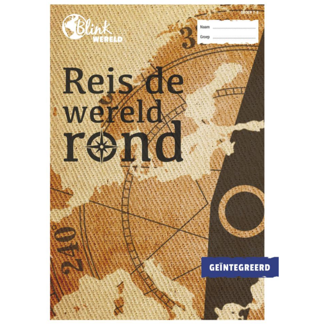 Blink Wereld Geïntegreerd Logboek groep 7/8 A thema 5: Reis de wereld rond (5 stuks)