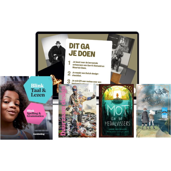 Blink Taal & Lezen Leerpakket LEERKRACHT groep 7/8B