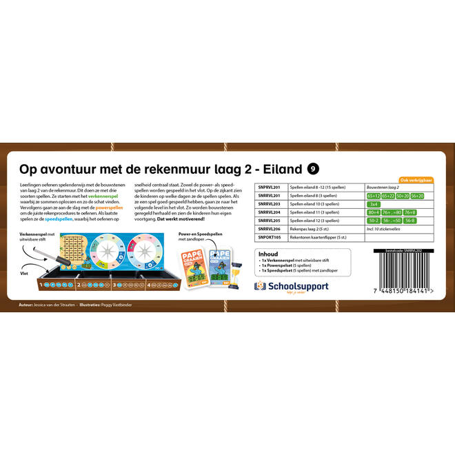Rekenvlot laag 2 Spellen eiland 9