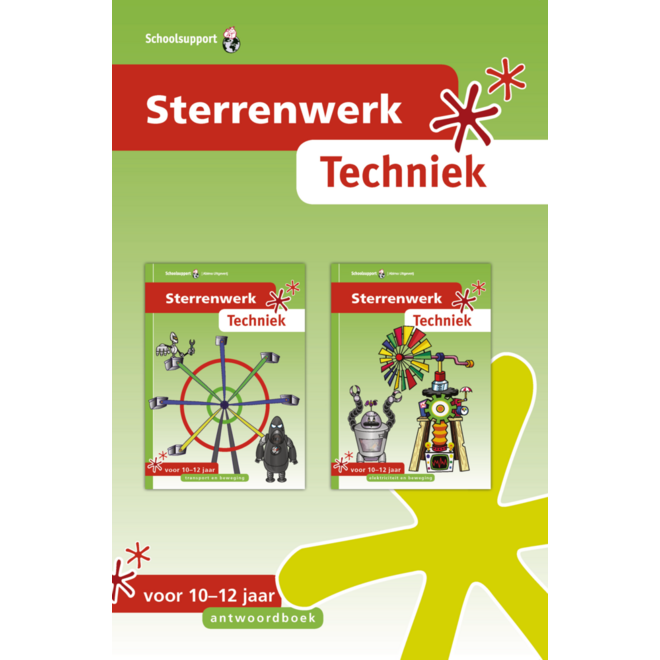 Sterrenwerk techniek ** - 10-12 jaar - antwoordenboek B