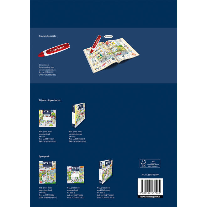 NT2, Praat mee!, leer- en luisterboek 1 (6+)