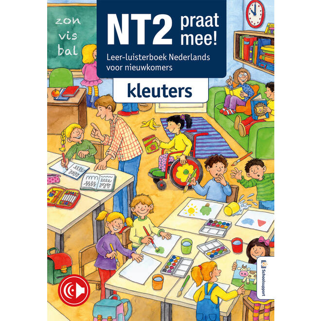 NT2, Praat mee!, leer- en luisterboek Kleuters