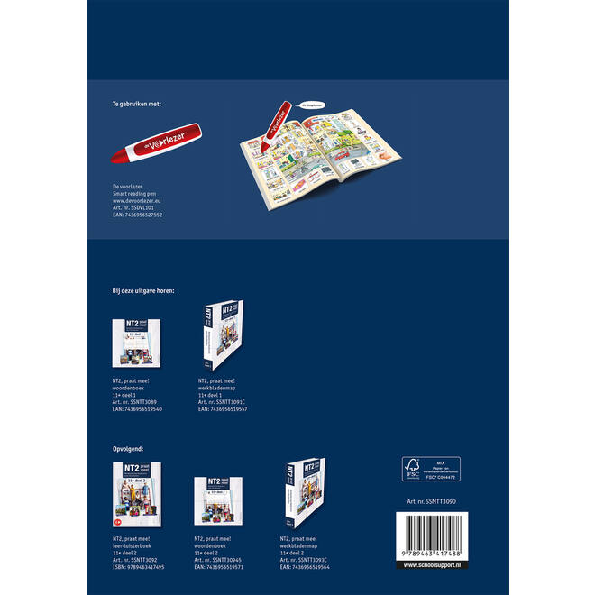 NT2, Praat mee!, leer- en luisterboek 1 (11+)