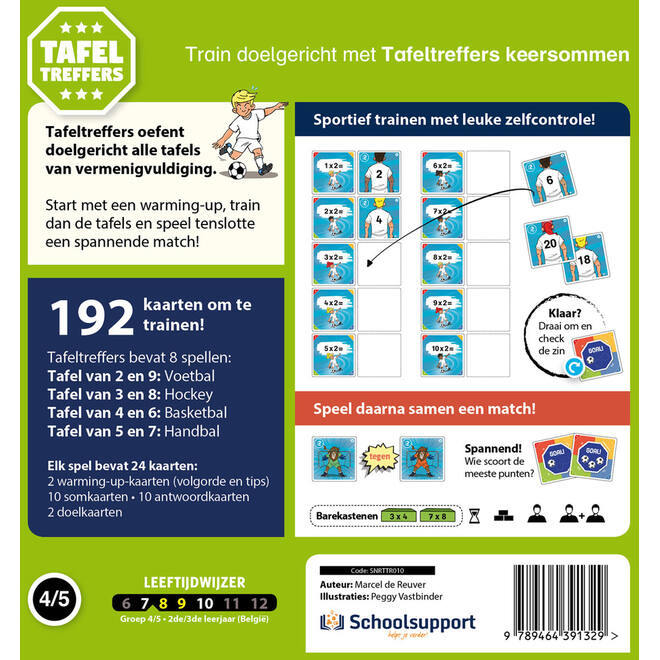 Tafeltreffers groep 4-5 voor thuis
