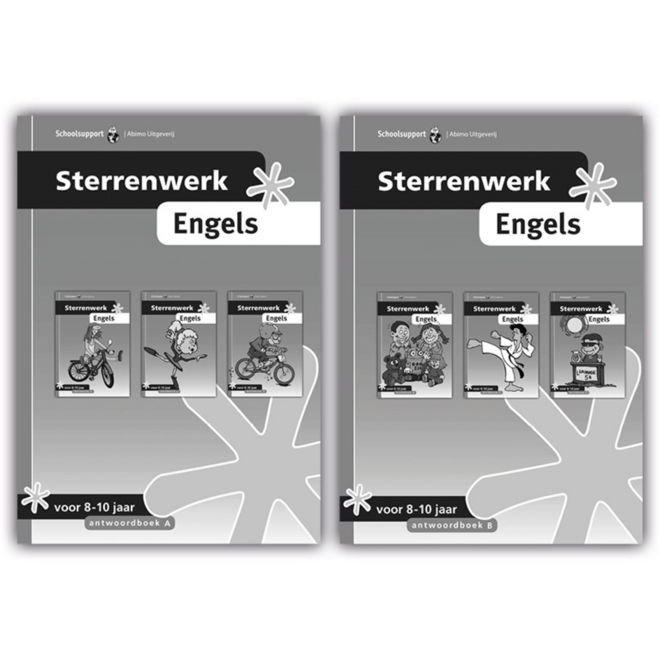 Sterrenwerk Engels 8-10 jr. antwoorden A/B
