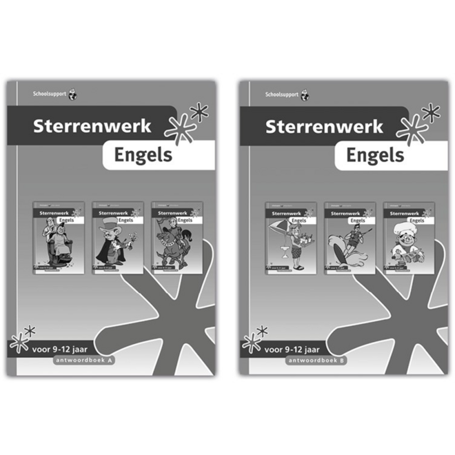 Sterrenwerk Engels 9-12 jr. antwoorden A/B