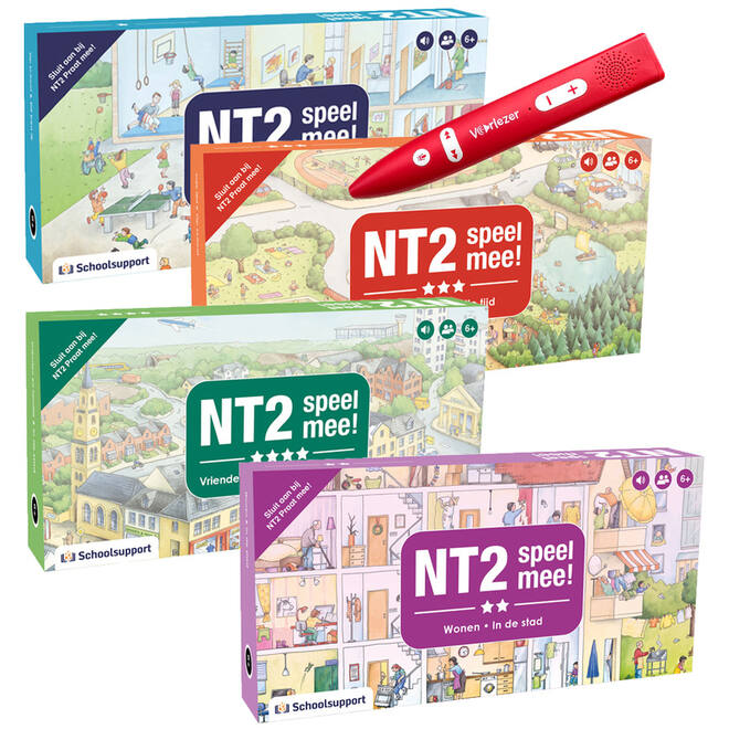 NT2 Speel mee! 6+ ster 1-4, incl. Voorlezer